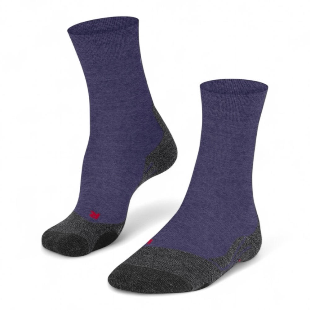 TK2 Explore Melange Women Trekking Socks in Purple | 9.5-10.5 NWT